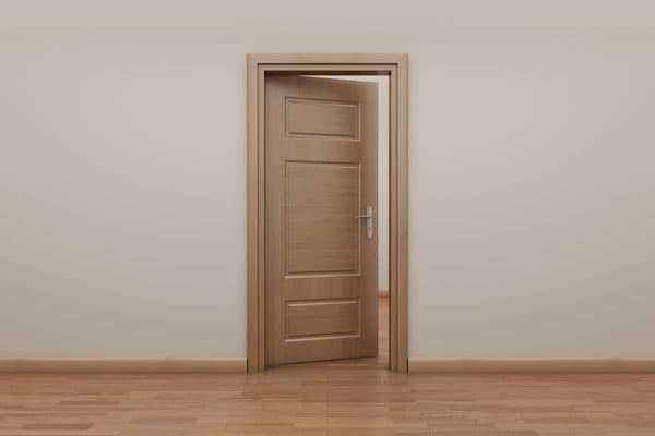 Puerta exterior en Vilagarcía de Arousa